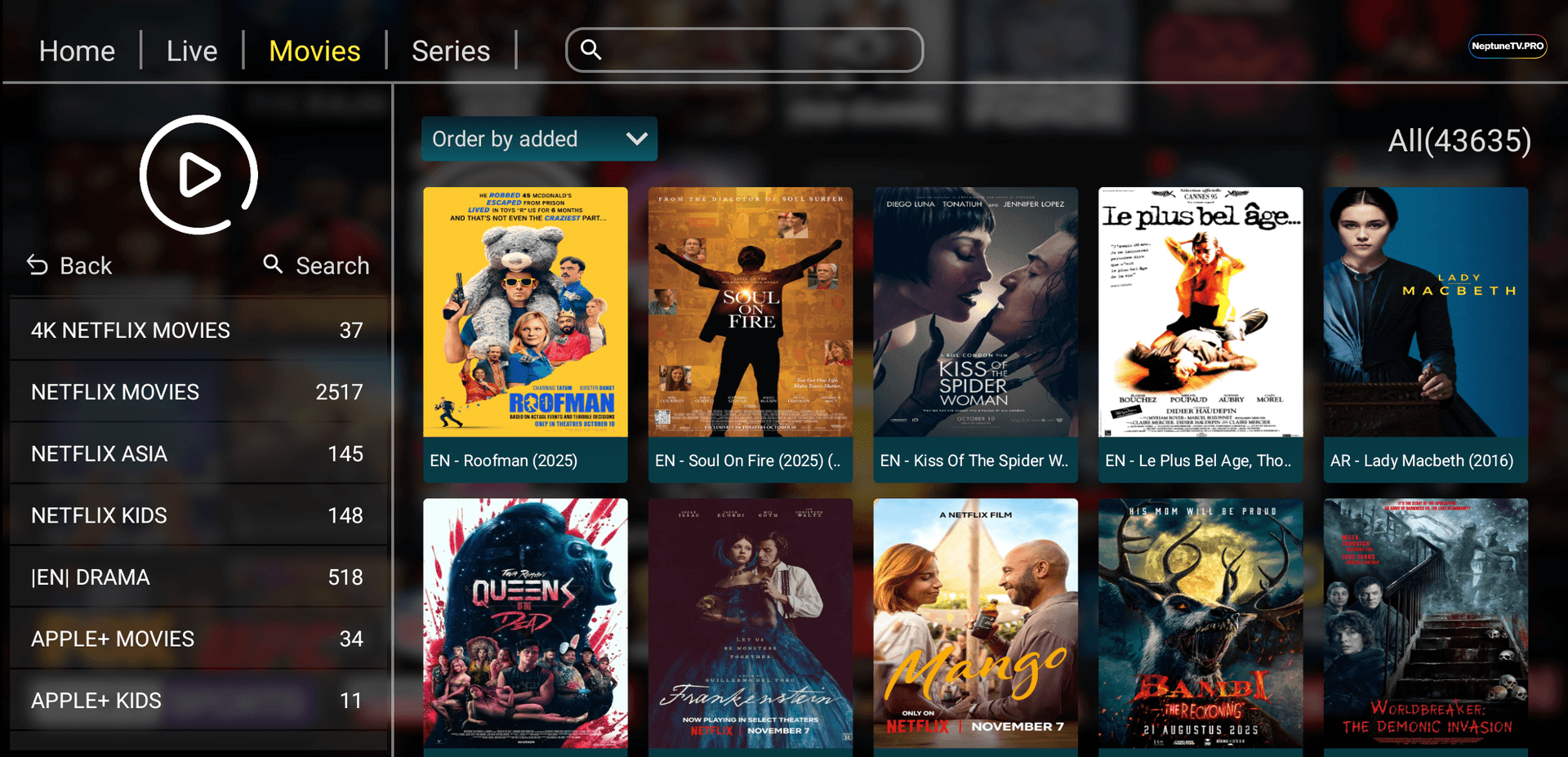 Movies UI